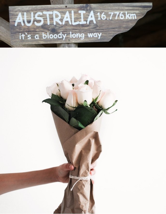 skicka blommor till australien