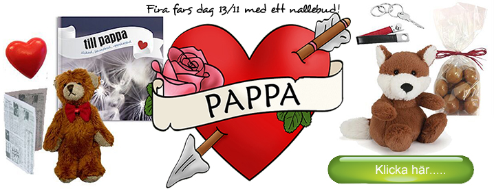 Skicka en nalle till Fars Dag 2016